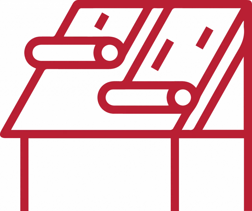 icon of a roof replacement