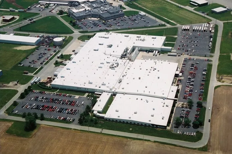 Commercial roofing with a cooling roof.