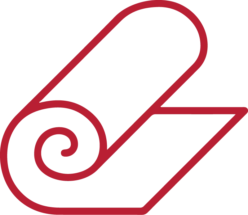 icon of a roll for flat roofing