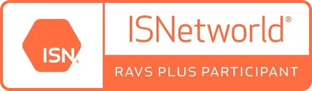 ISNetworld RAVS Plus Participant Badge